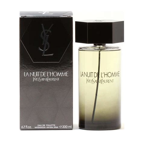 ysl homme de nuit|la nuit de l'homme 200ml.